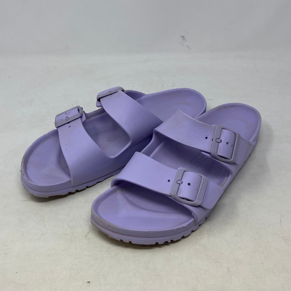 Birkenstock Arizona EVA Purple Lavender Waterproof Slide Sandals Womens 40 L9 M7